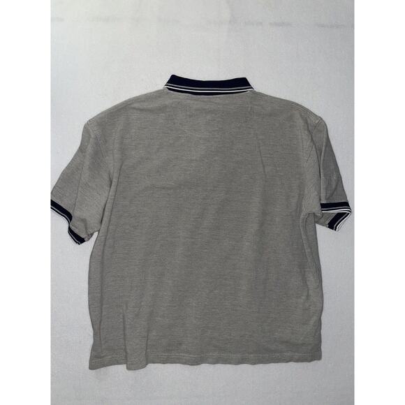 Vintage Dallas Cowboys Polo Shirt Mens XL Gray Blue Embroidered Logo 2000 Y2K - Picture 5 of 5